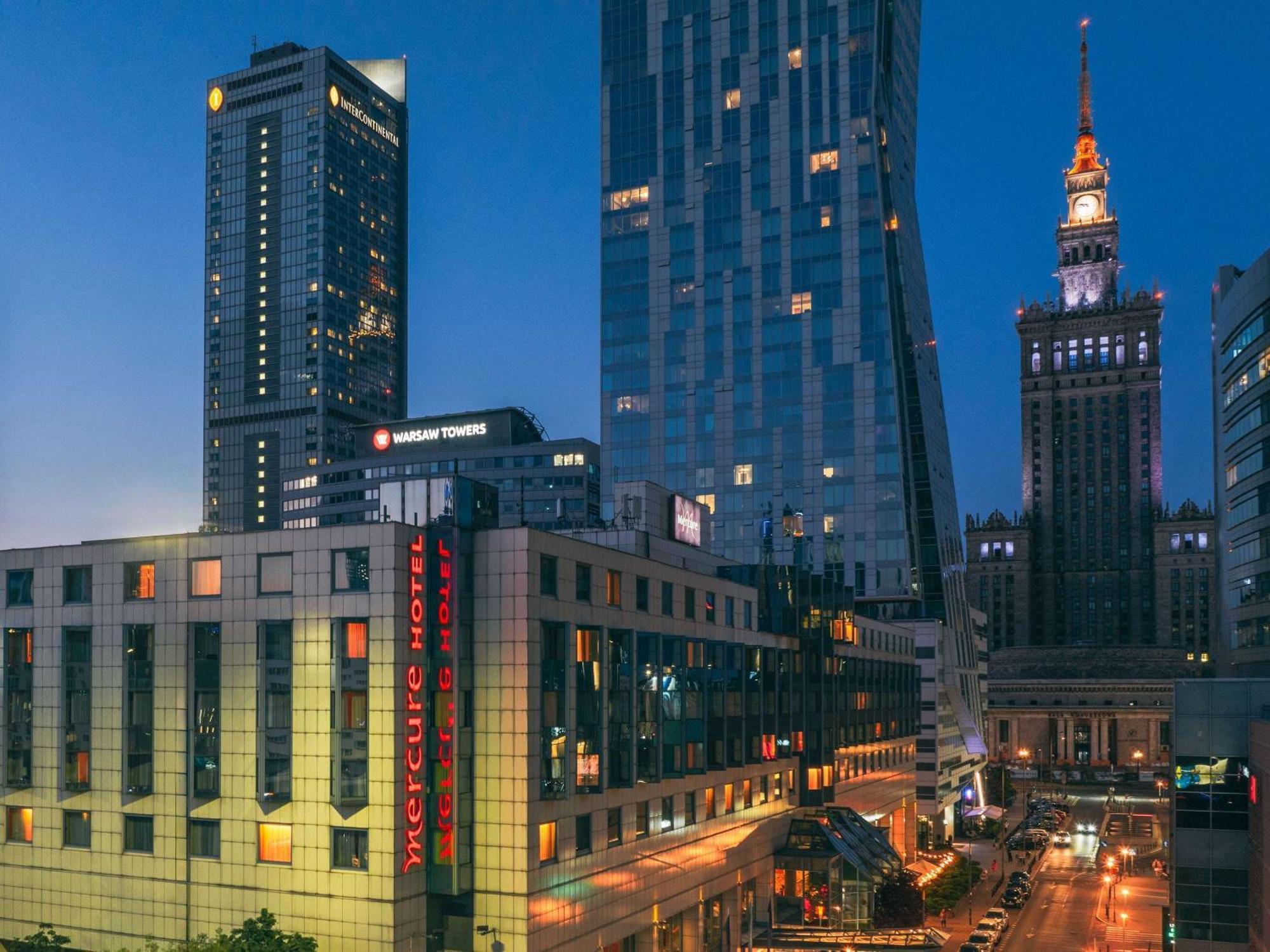 Mercure Warszawa Centrum Buitenkant foto